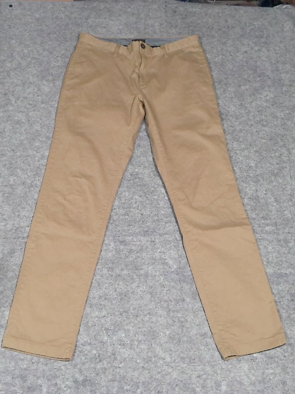 14th & Union Slim Fit Chino Pants Khaki Tan 34x34 Cotton Nordstrom Mens Shop